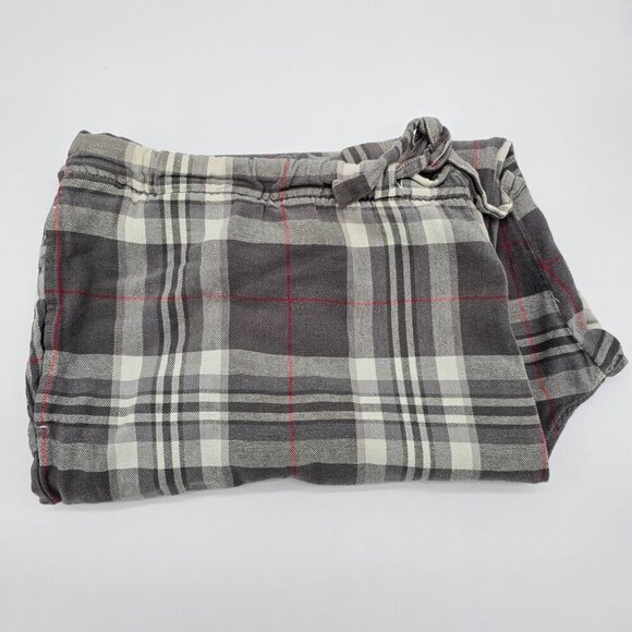 Men's Grey Plaid Pajama Pants, XXL, Drawstring, Old Navy - Picture 9 of 11